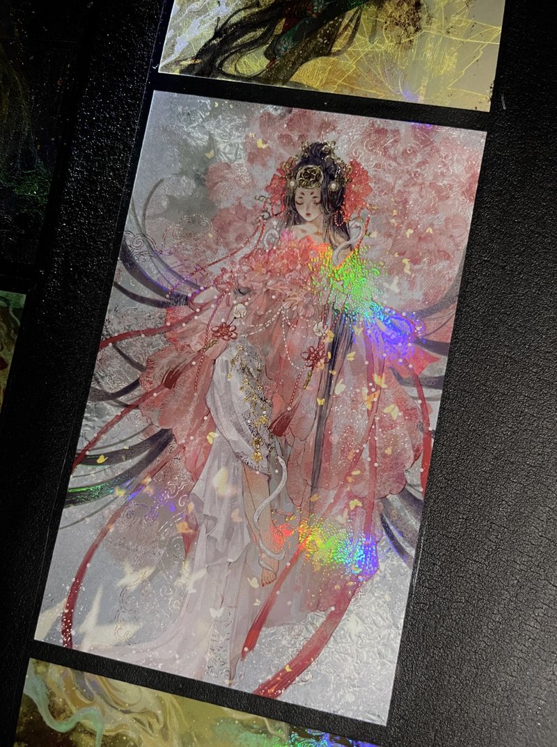 文物美人 人物スケッチ 無背景 巨畫幅 PET 紙膠帶 霓虹光 10米卷 - 纸胶带 - 其他材质 多色