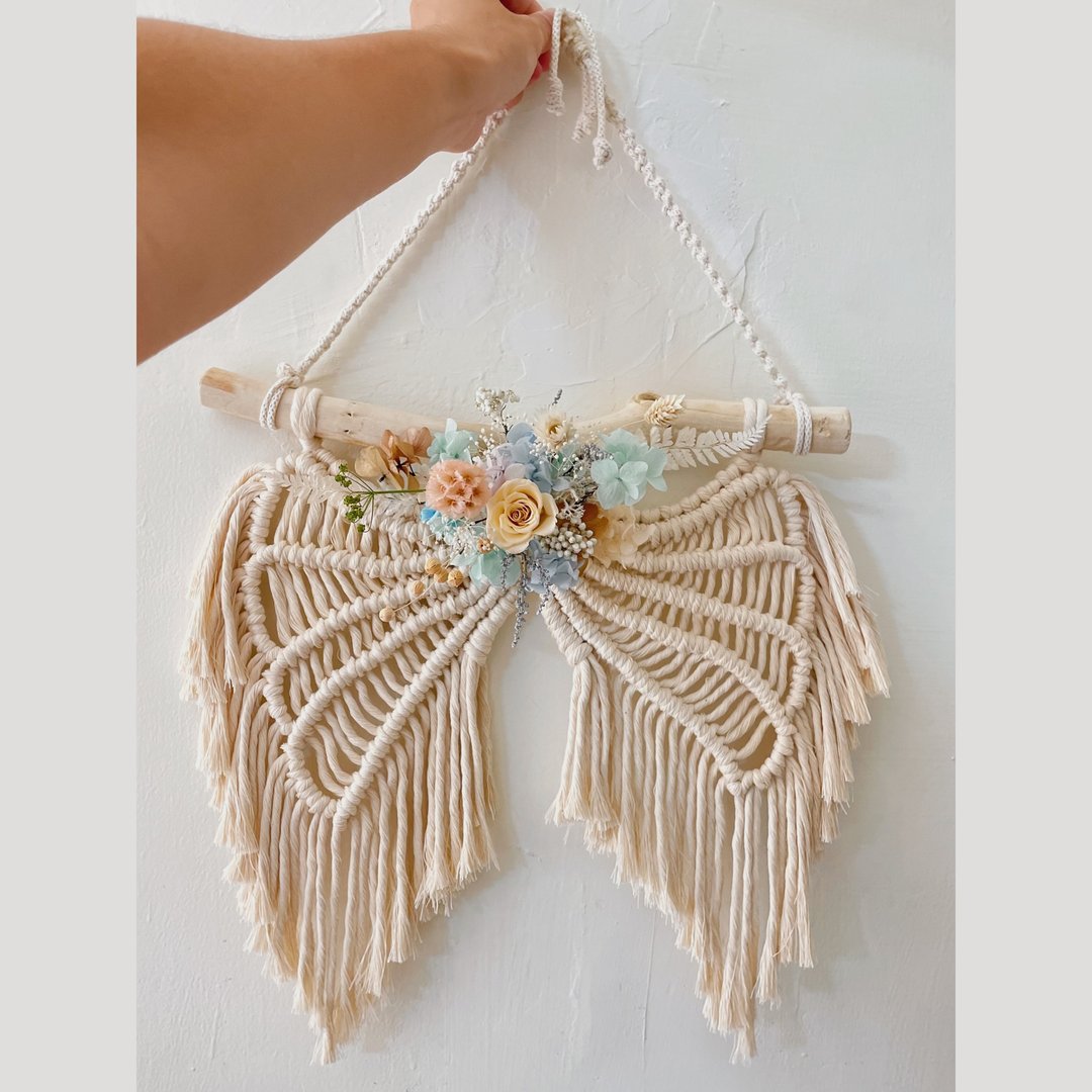 Macrame/Dream wings/居家布置/送礼 - 摆饰 - 棉．麻 