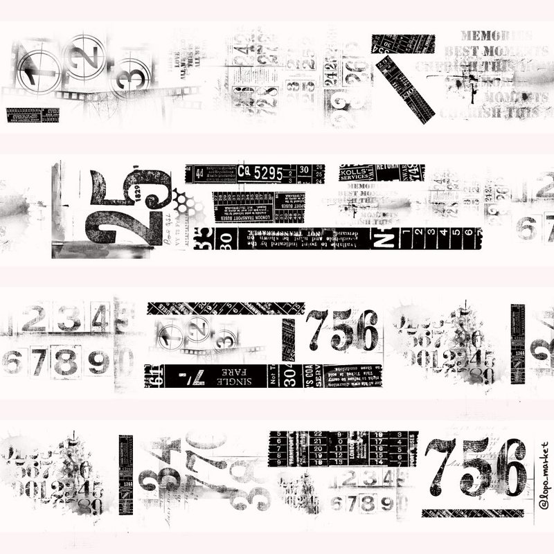 Film Counter Matte PET Masking Tape 2m - 纸胶带 - 其他材质 