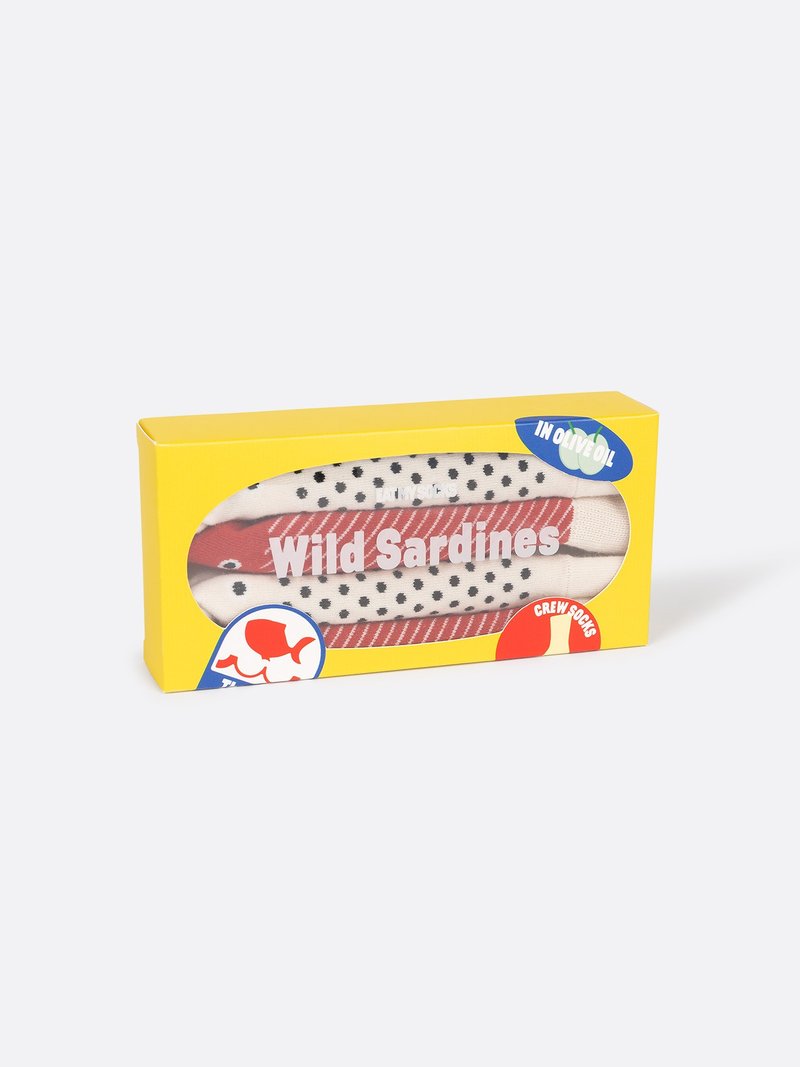 EAT MY SOCKS袜子/日式系列/沙丁鱼 - 袜子 - 棉．麻 
