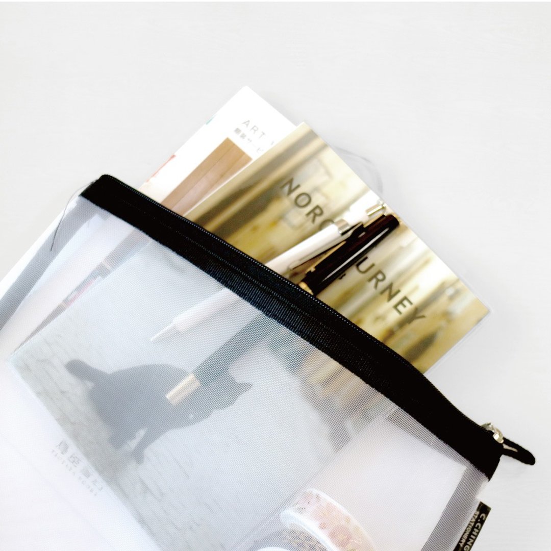 Ching Ching X  简单生活系列 CBG-382 A5-立体尼龙网纱袋 - 收纳用品 - 尼龙 