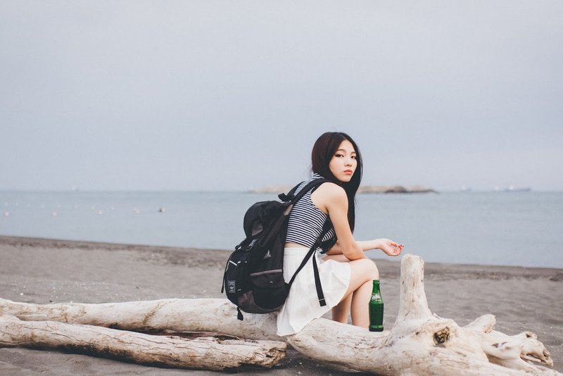 笔电后背包 Apollo 后背包 书包 防泼水  黑灰/单宁 - 后背包/双肩包 - 防水材质 黑色