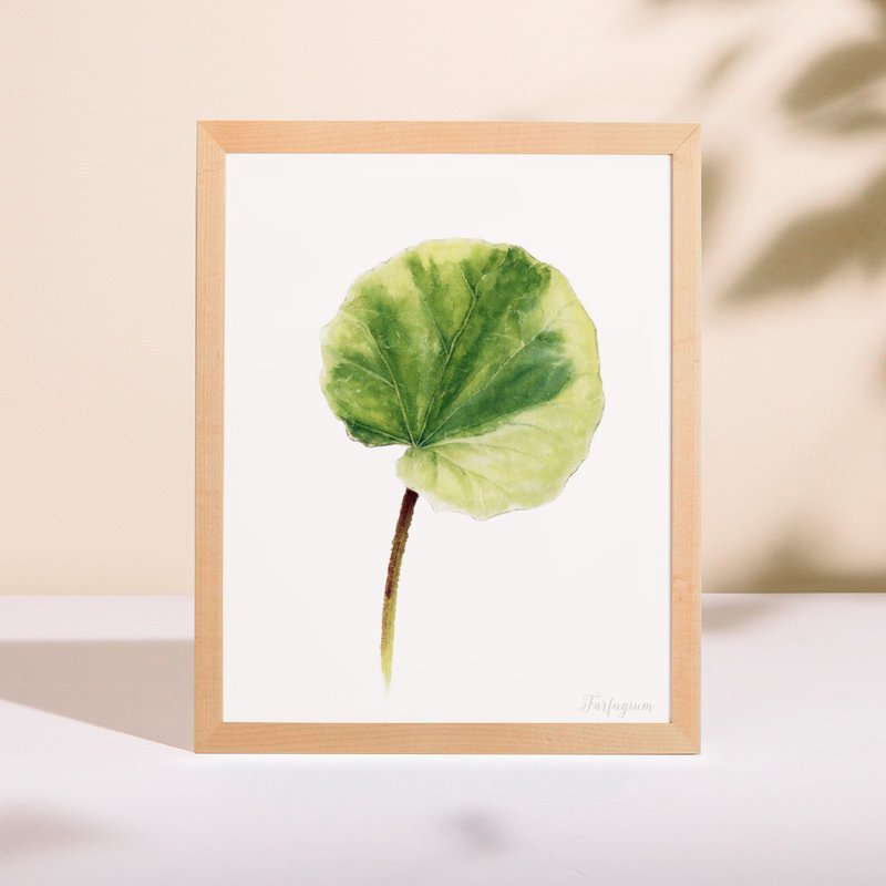 植物的静默 卧房餐厅挂画 植物水彩复制画 清新治愈绿色装饰画 - 海报/装饰画/版画 - 纸 多色