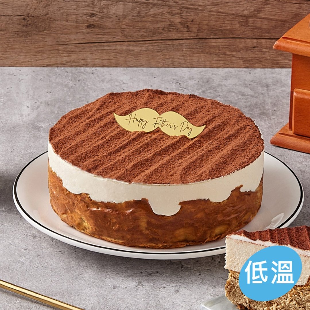 (统一8/6到货)【喜憨儿~父亲节蛋糕】提拉米苏×咖啡巴斯克6寸 - 蛋糕/甜点 - 新鲜食材 