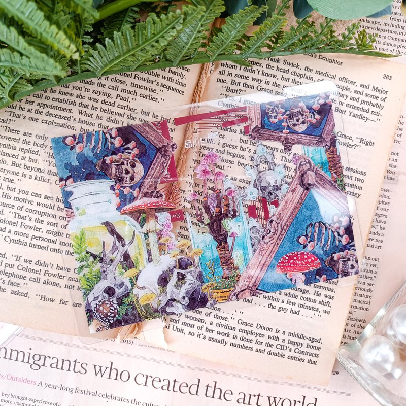 香菇奇幻 / 晶透書寫墊 - 其他 - 塑料 多色