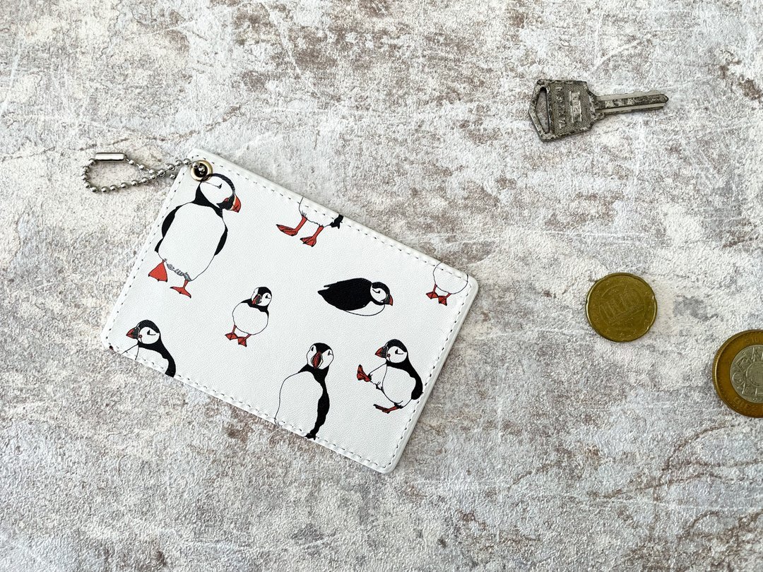 Puffin's pass case - 其他 - 人造皮革 白色