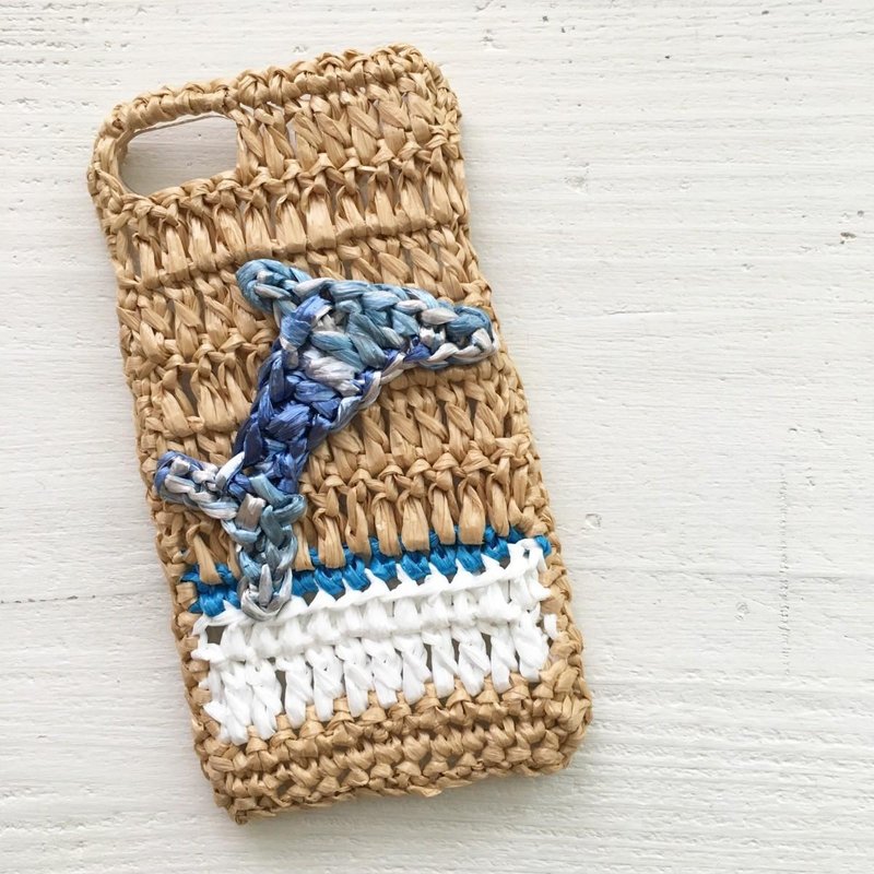 iPhonecase/dolphine large - 手机壳/手机套 - 聚酯纤维 卡其色