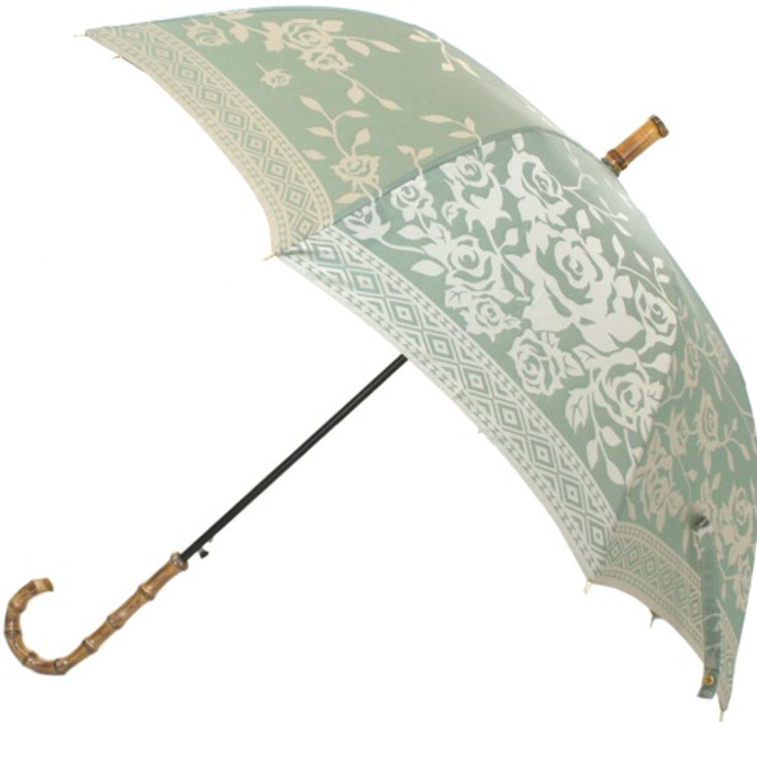 [Jumbrella for both sunny and rainy weather] kirie -Rose- Sage Green - 其他 - 棉．麻 