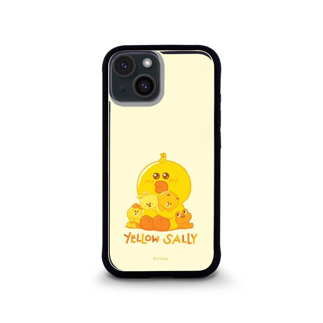 艺术防摔手机壳 LINE FRIENDS SALLY – Friends - 手机壳/手机套 - 其他材质 