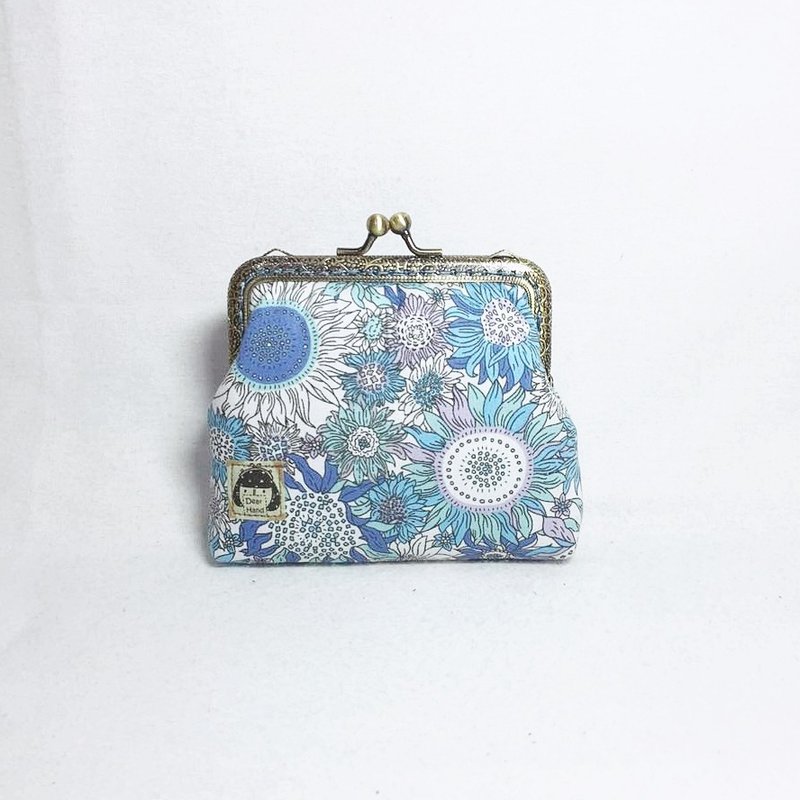 口金包+凉夏+ - 零钱包 - 纸 蓝色