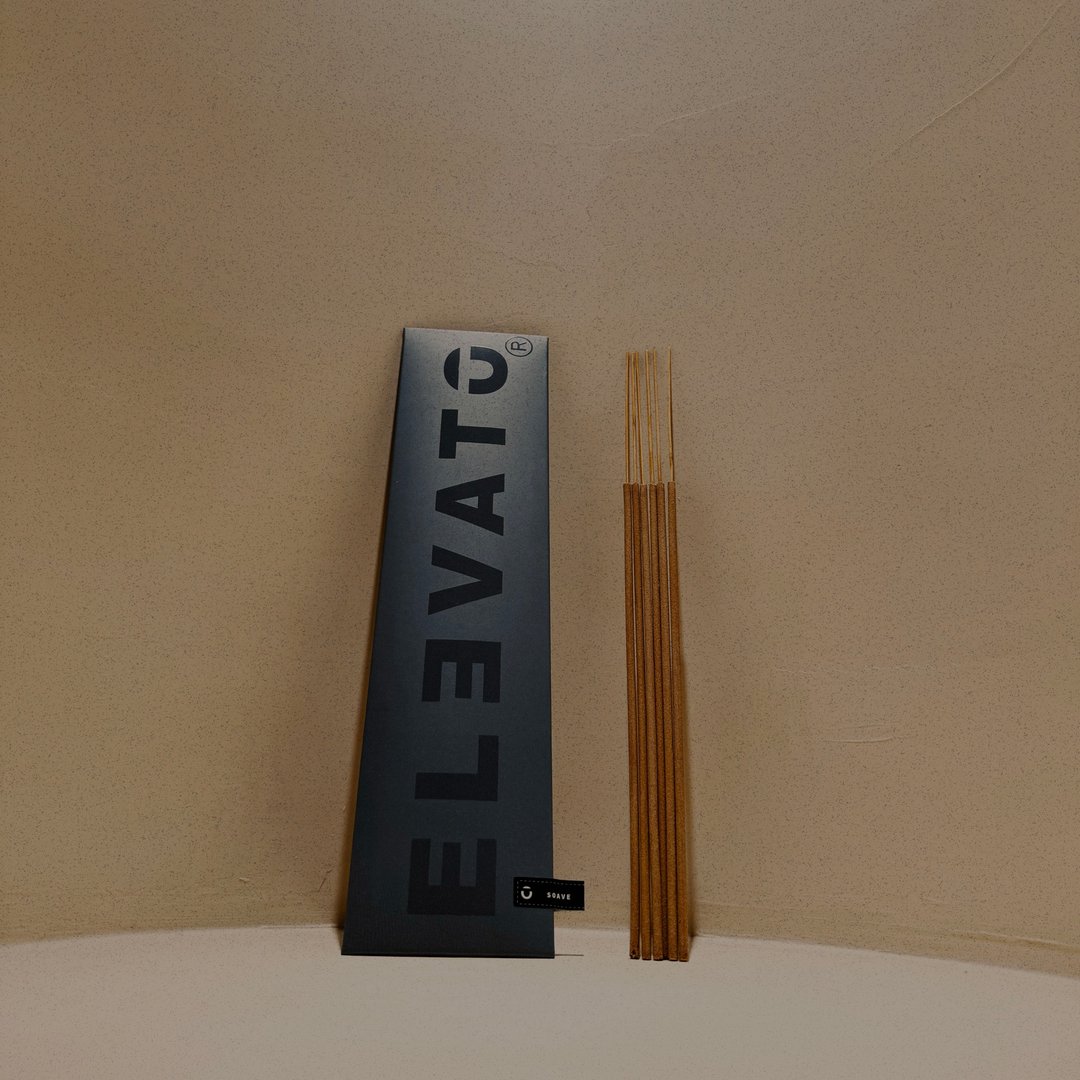 Elevato.t香氛线香-SOAVE 清新糅香调 - 香薰/精油/线香 - 竹 咖啡色