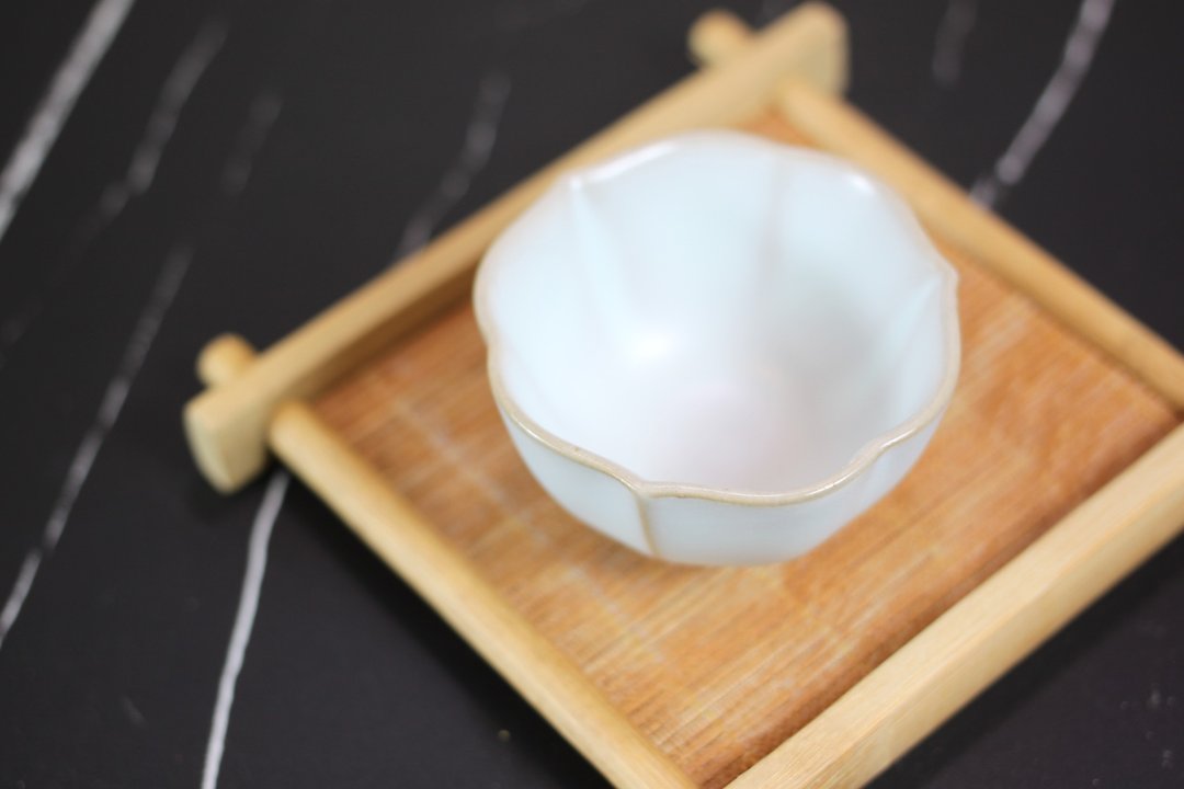 【教师节礼物】水绿 无光釉 幸运茶杯 莺歌陶艺名家叶敏祥作品 - 茶具/茶杯 - 陶 