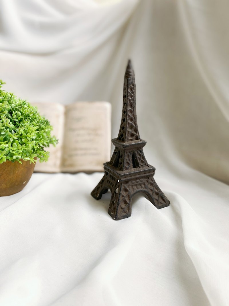 【好日恋物】优雅古物巴黎铁塔艾菲尔铁塔La Tour Eiffel拍摄道具 - 摆饰 - 其他金属 咖啡色