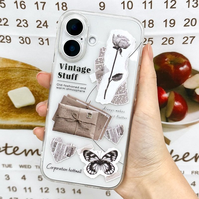 iPhone 16/15/14/13/12/11/XS/XR/7/8/SE2/SE3 笔电透明手机壳 - 手机壳/手机套 - 塑料 多色
