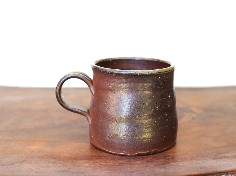 备前烧咖啡杯（小）c3-005 - 咖啡杯/马克杯 - 陶 咖啡色