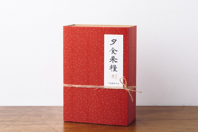 厚蕴礼-饔飧白米 (附提袋) - 五谷杂粮/米 - 新鲜食材 红色