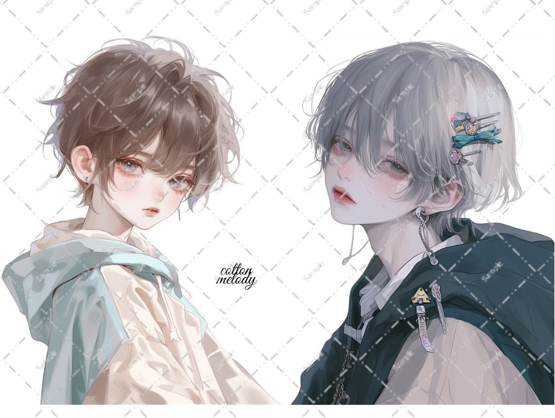 原创贴纸 no.8628 人物贴纸 原创贴纸 人物贴纸 女孩贴纸 原创人物贴纸 - 贴纸 - 纸 