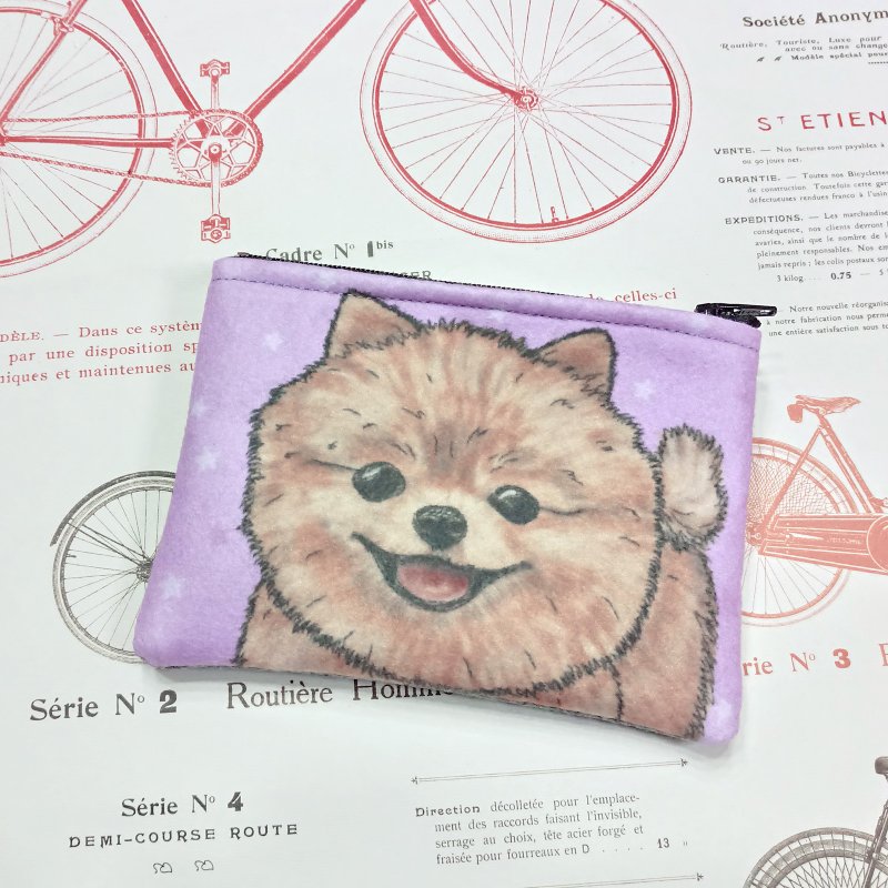 博美-不织布零钱包 - 零钱包 - 其他人造纤维 