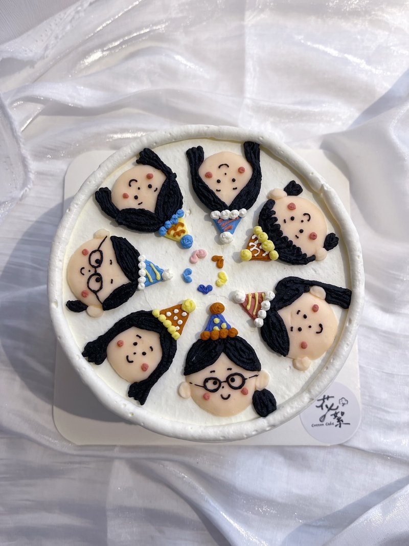 鲜奶油蛋糕课程。手绘蛋糕 - 美食 - 新鲜食材 