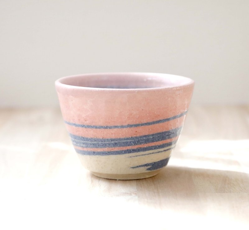 揉捏自由杯晨曦4 - 其他杯子 - 陶 粉红色