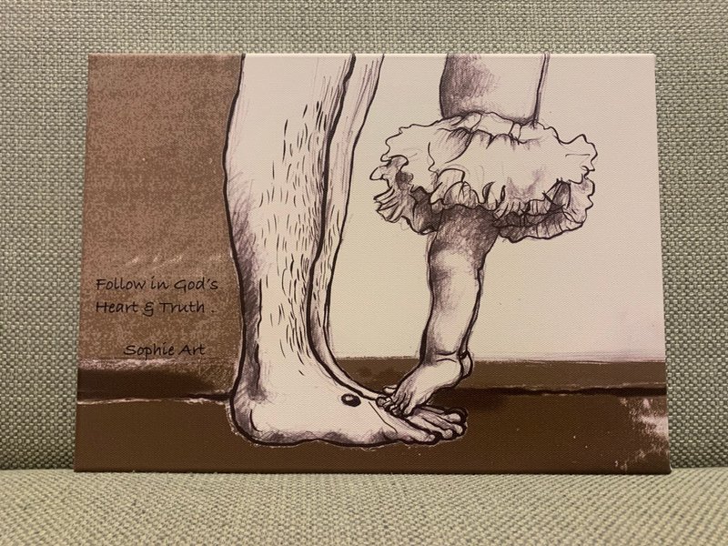 苏妃艺术/Follow/跟随/挂画/无框画/有框画/定制化尺寸 - 海报/装饰画/版画 - 木头 