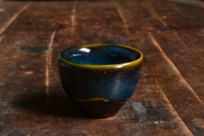 星空两怡品饮杯 手冲滤杯 咖啡滤杯 咖啡滤器 礼物 圣诞节 - 咖啡壶/周边 - 瓷 蓝色