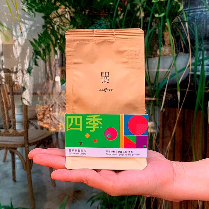 自由叶 | 迎香乌龙 | 原片茶包8入 新品种推荐 花香 青香 鲜爽 - 茶 - 其他材质 绿色