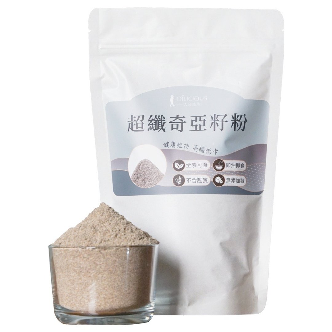 人良油坊 超纤奇亚籽粉300g - 谷物麦片 - 其他材质 橘色