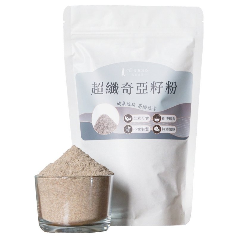 人良油坊 超纤奇亚籽粉300g - 谷物麦片 - 其他材质 橘色