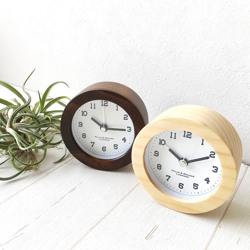 PalaDec Eina 木质闹钟 Aina - 时钟/闹钟 - 木头 咖啡色