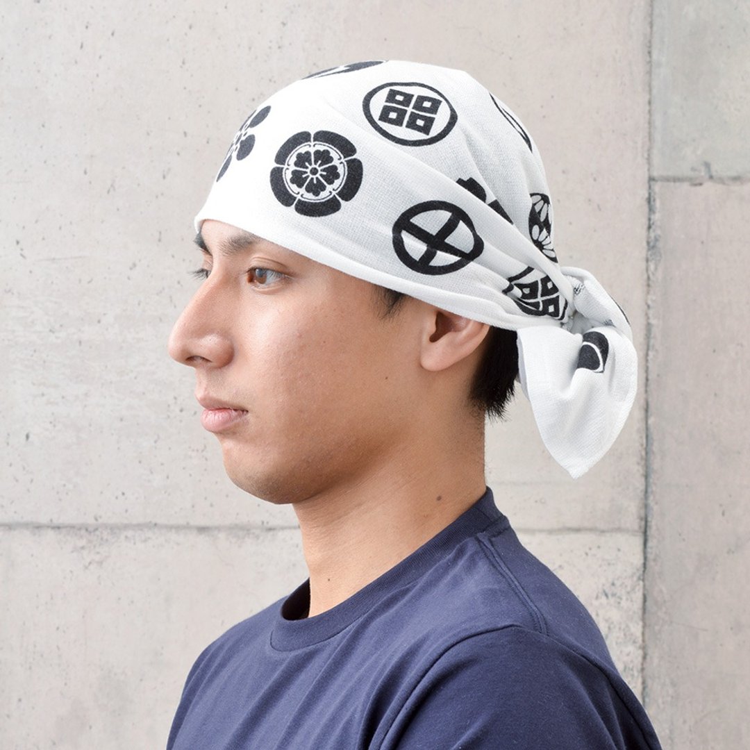日本丸真│江户日式头巾 - 发饰 - 棉 