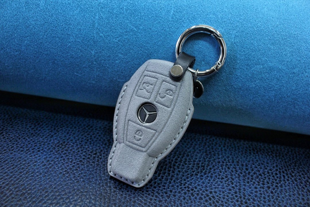 【现货版】奔驰 Benz A250 C300 W205 W213 CLA CLS汽车钥匙皮套 - 钥匙链/钥匙包 - 真皮 