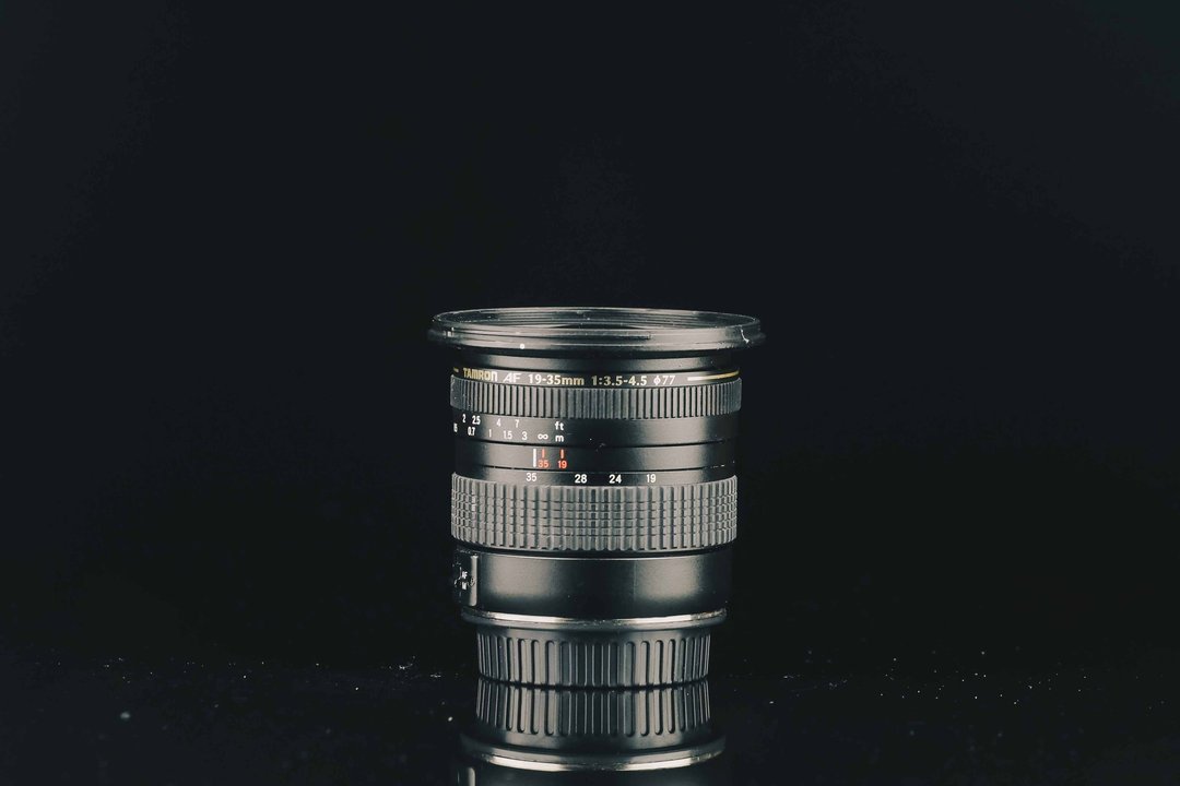 TAMRON AF 19-35mm F=3.5-4.5 FOR CANON EF #2785 - 相机 - 其他金属 黑色
