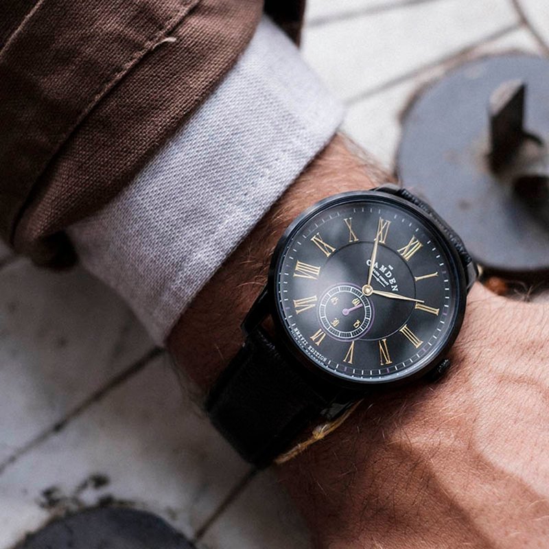 Camden Watch NO29 纯英国血统 单眼秒针黑潮年度限量真皮腕表 - 女表 - 真皮 