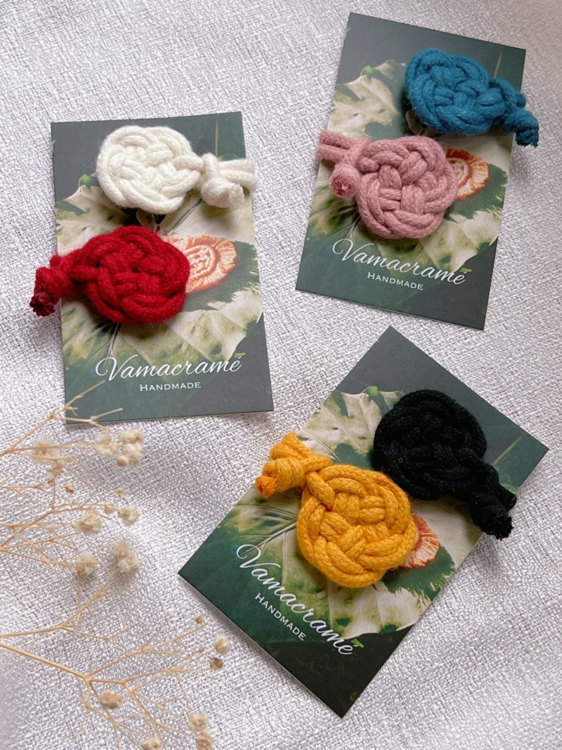 定制化礼物【Tie the Knot】束线环 酒杯识别环 - 卷线器/电线收纳 - 棉．麻 多色