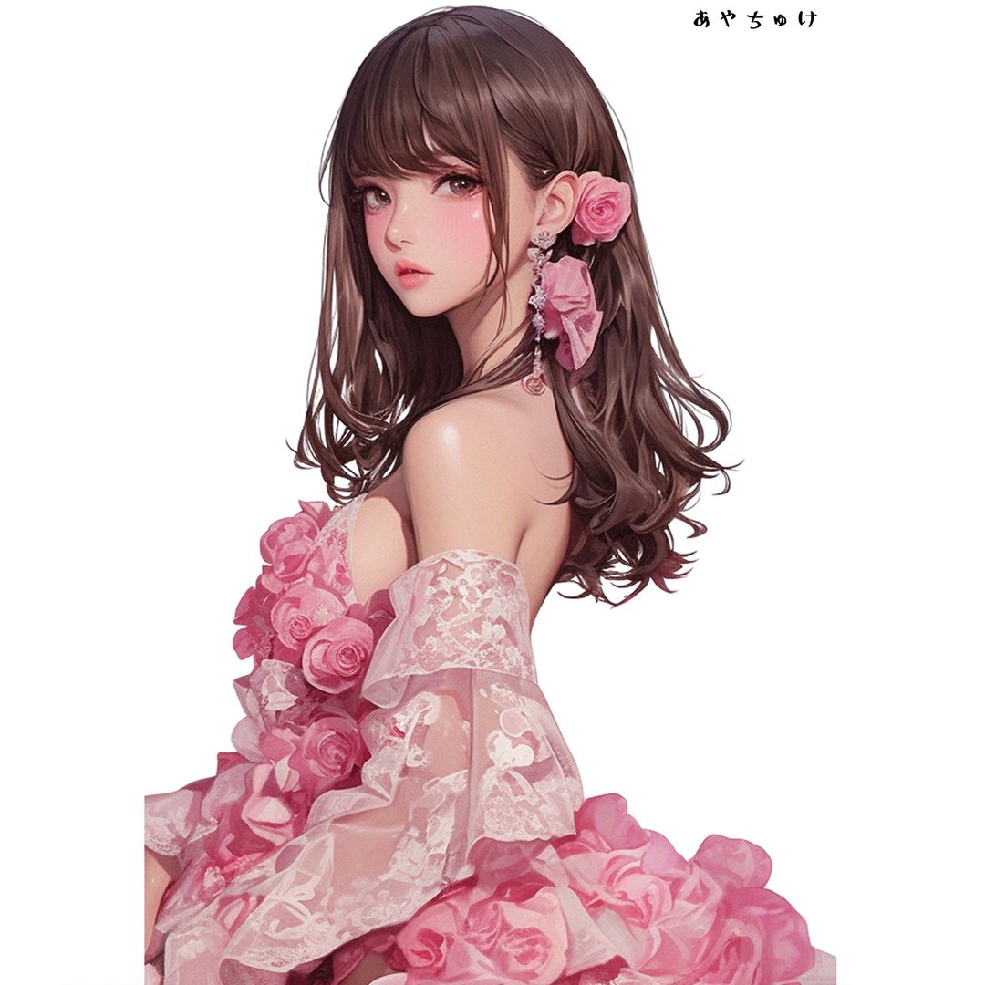 【12月新品6】07-111-0077 人物贴纸 性感情人节女孩 - 贴纸 - 纸 