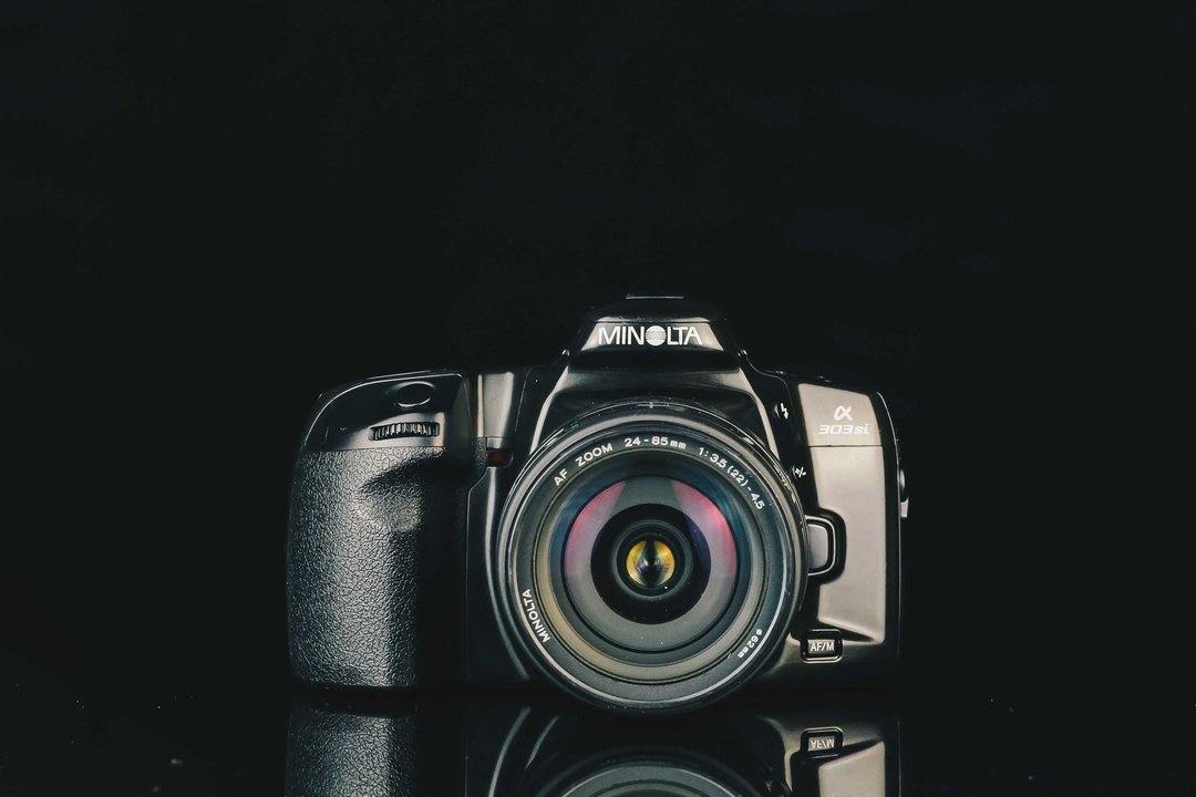 MINOLTA a303si+MINOLTA AF ZOOM XI 28-105mm F=3.5(22)-4.5 #67 - 相机 - 其他金属 黑色