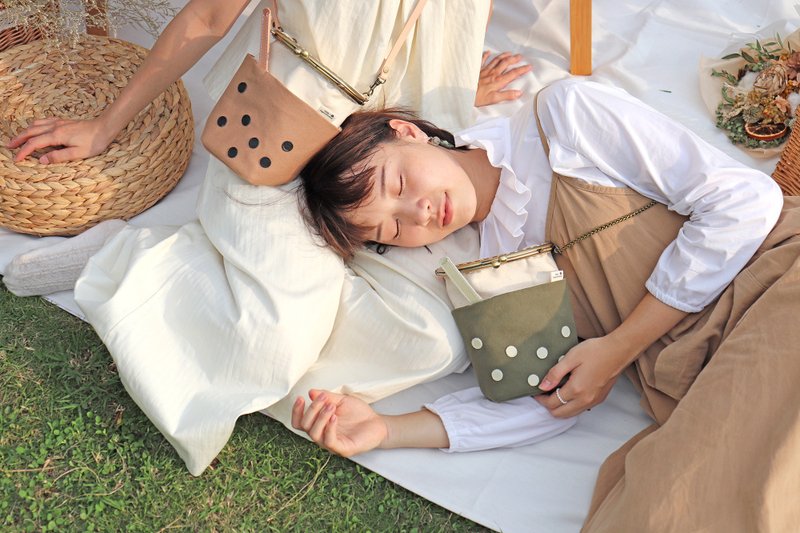 | 我的野餐计划 | -午后品茶组- 口金包 侧背包 随身包 小包 送礼 - 侧背包/斜挎包 - 棉 