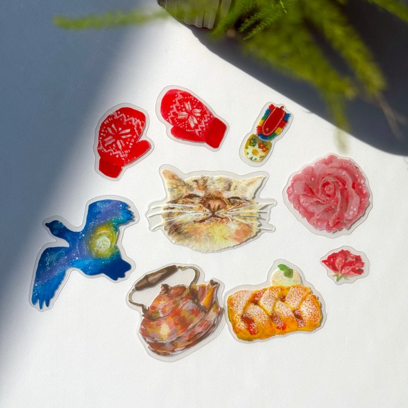 【PVC 贴纸 套装】我最喜爱的事物 - 贴纸 - 塑料 多色