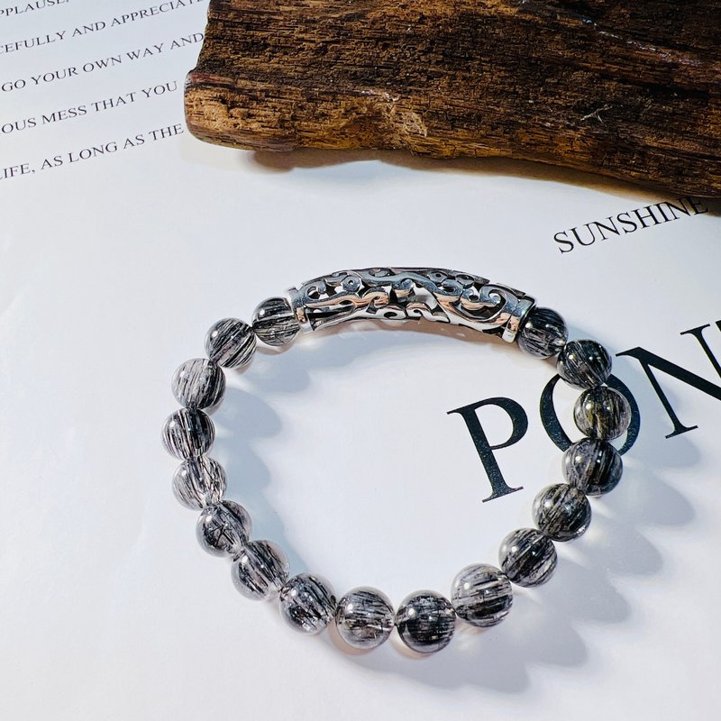 黑顺发水晶 - 手链/手环 - 水晶 