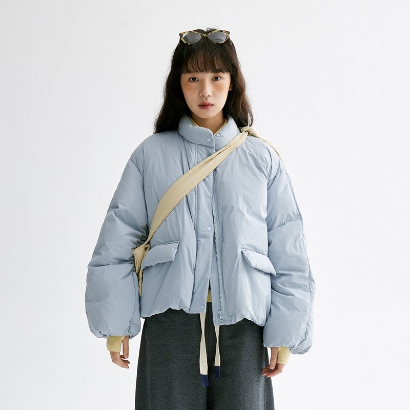 泡芙羽绒服|外套|两色|秋冬款|Sora-1679 - 女装休闲/机能外套 - 尼龙 多色