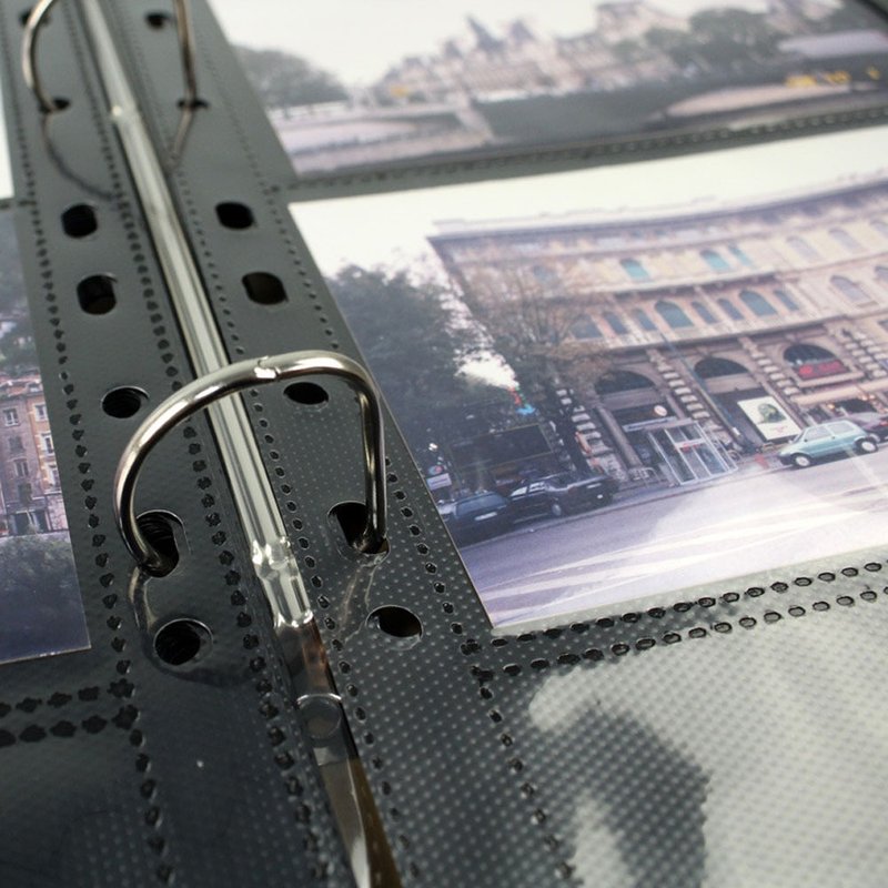 Chuyu 6K11孔3x5内页/相册本相册内页/补充内页(黑)-10张 - 相簿/相册 - 纸 白色