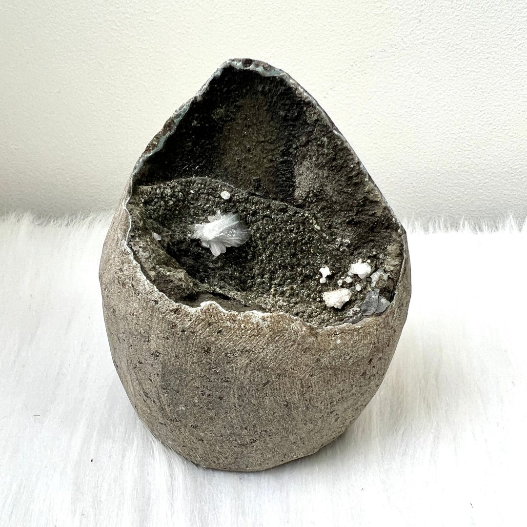 黑鱼眼石窝 | 水晶 | 水晶原石 |水晶摆件 - 摆饰 - 水晶 黑色