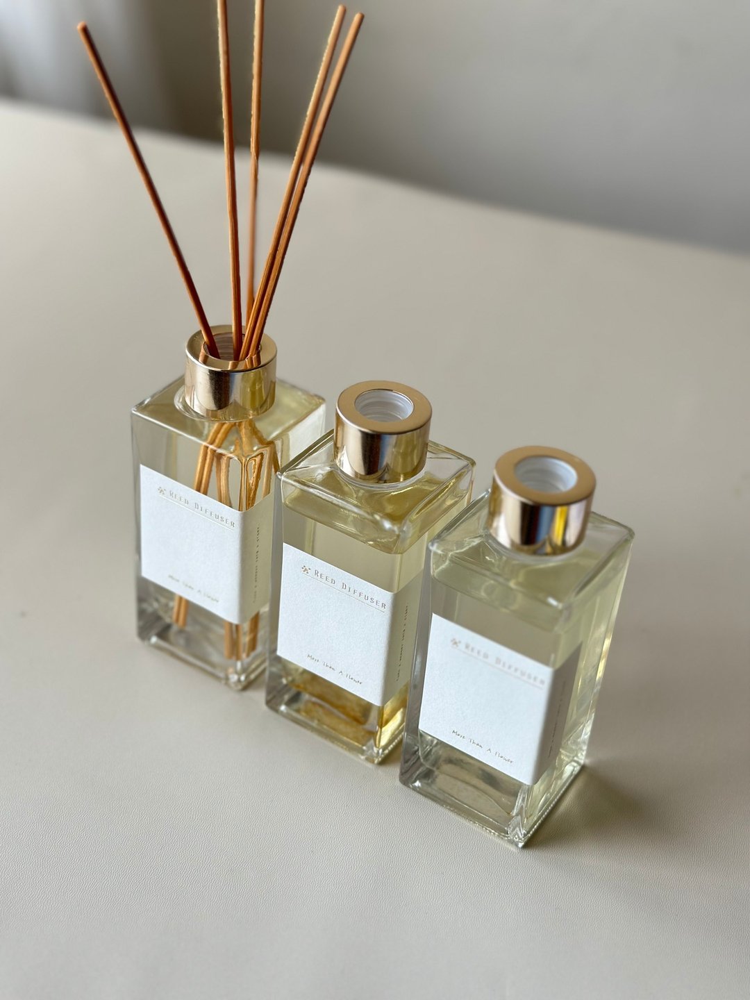 【香.花】花束香氛系列  室内扩香 100ml 情人节礼物 居家香氛 - 蜡烛/烛台 - 其他材质 咖啡色