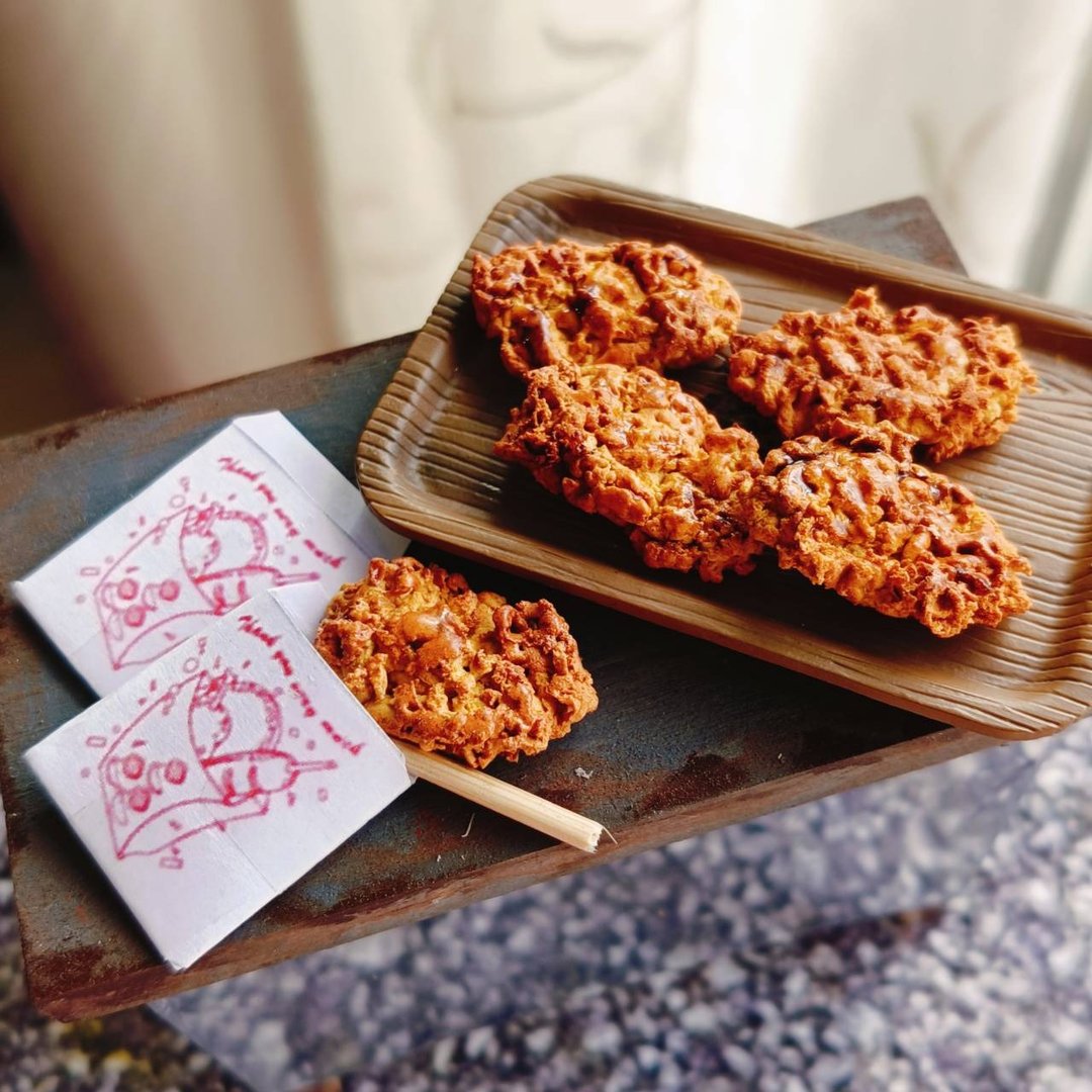 炸鸡排 炸鸡 鸡腿 鸡排 台式 夜市 珍珠奶茶 袖珍 手作 迷你 食玩 - 摆饰 - 粘土 