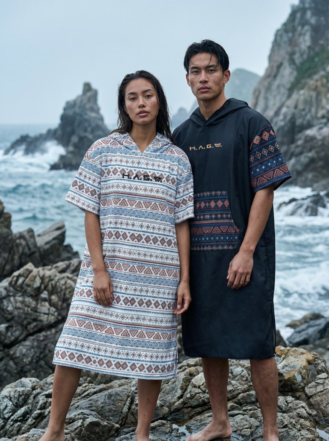 HAGWOUTDOOR-Lite Series- 冲浪 自潜 潜水 毛巾衣 - 其他 - 棉 多色