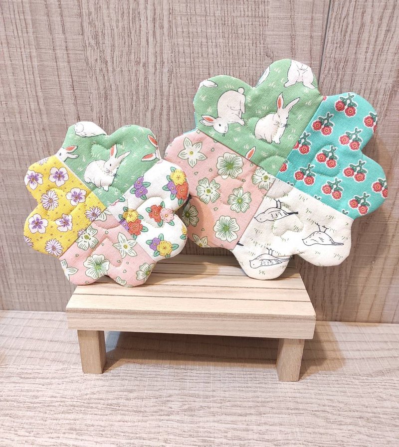 花型杯垫-大小一组 - 摆饰 - 棉．麻 