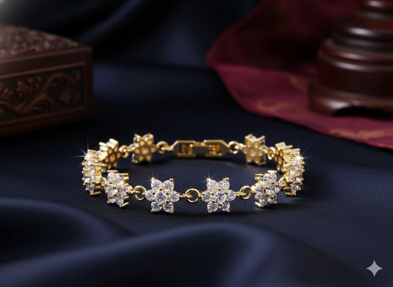 【DT&CREATION JEWEL】星语之链手链 - 金 | 优雅 轻珠宝 圣诞礼 - 手链/手环 - 其他材质 金色