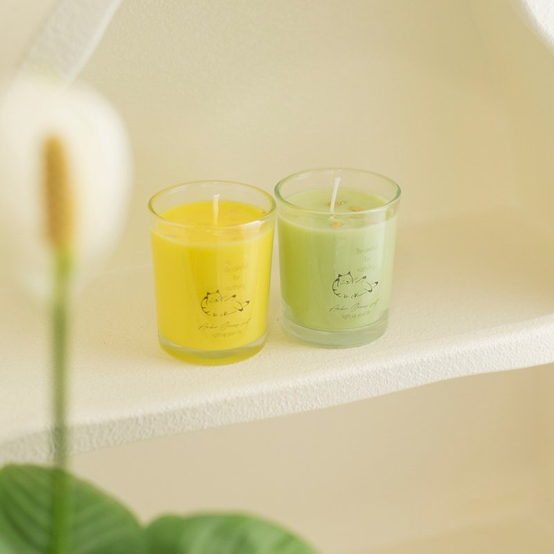 宠物友善香氛 天然精油蜡烛 轻量试香组 - 蜡烛/烛台 - 精油 