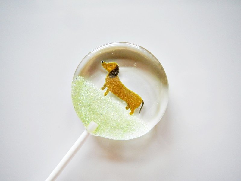 创意棒棒糖-腊肠宝宝 (5支/盒) - 零食/点心 - 新鲜食材 咖啡色